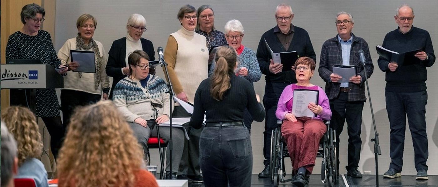 Koret i aksjon på Norsk Sykepleierforbunds seminar