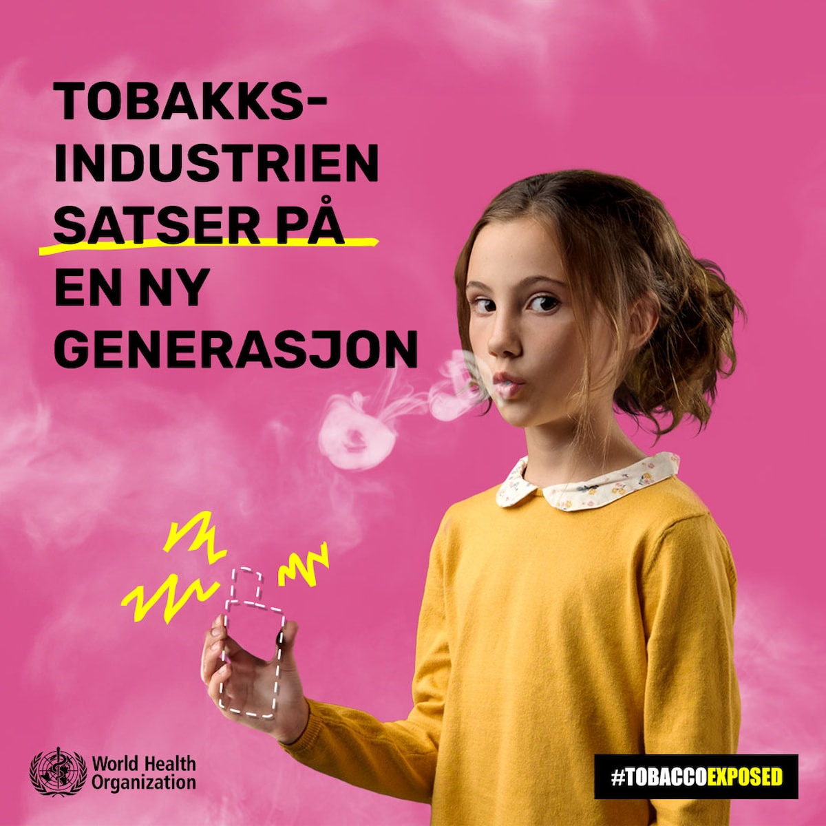 Tobakksindustrien satser på en ny generasjon (WHO)