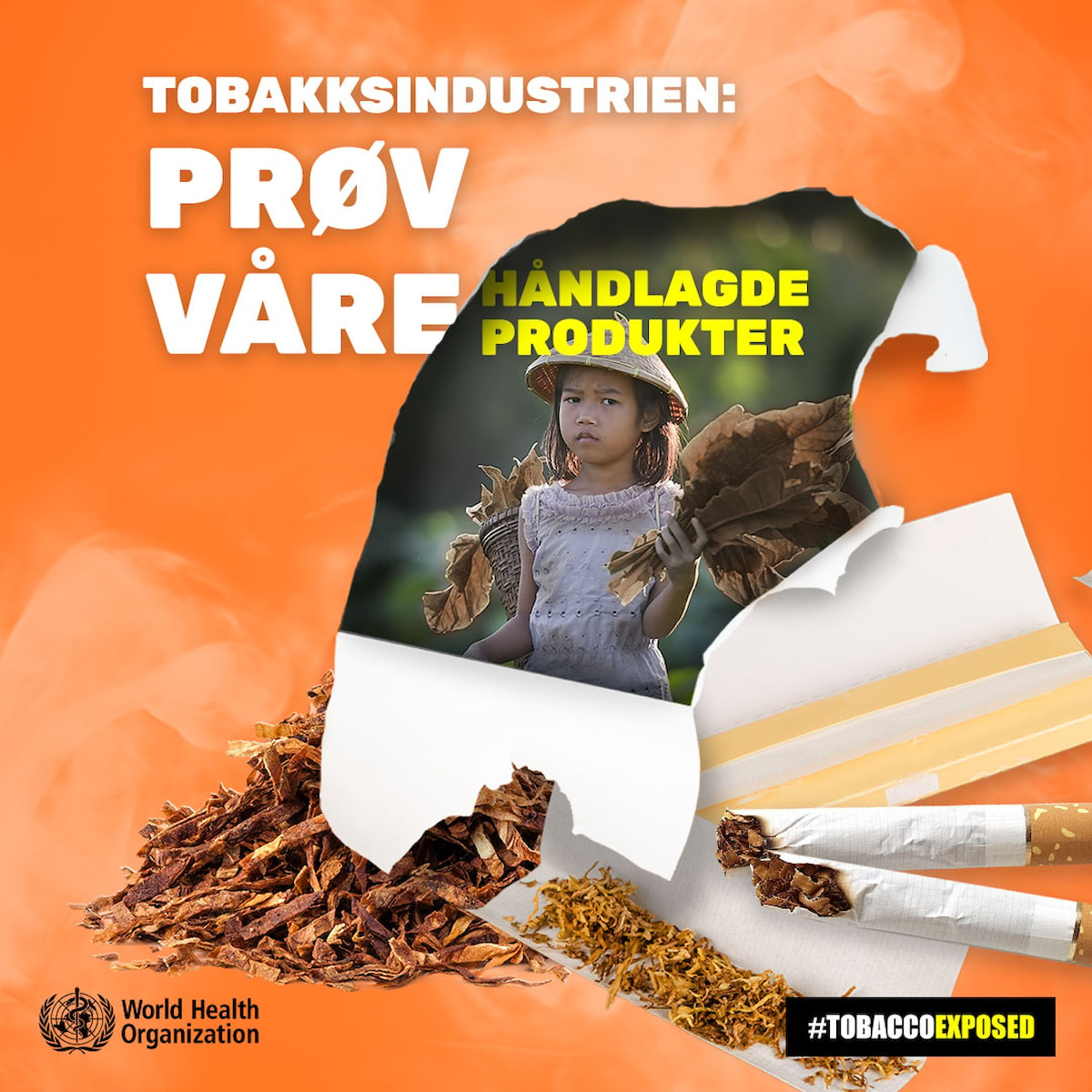 Tobakksindustrien: Prøv våre håndlagde produkter (WHO)