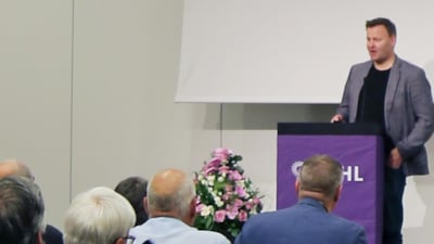 Espen Rostrup Nakstad på LHLs landsmøte 2022