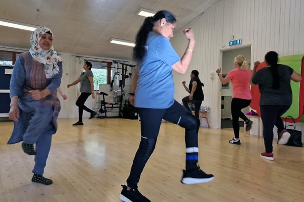 Trening i LHL Oslo med instruktør Elilarasi Sripalan