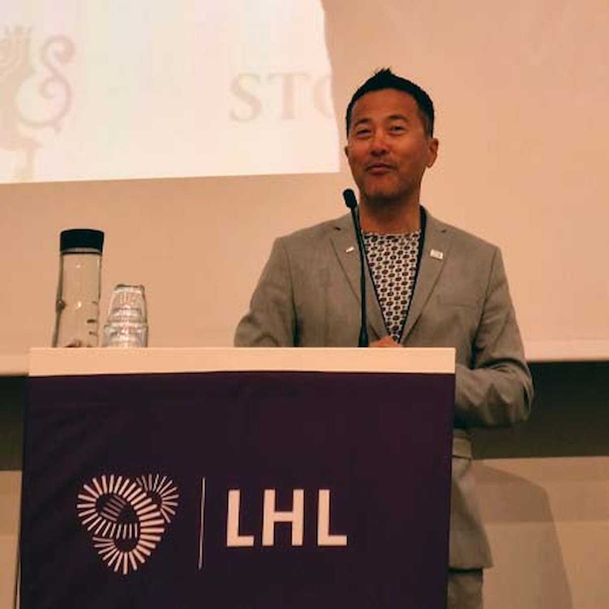 Magne Wang Fredriksen på LHLs landsmøte