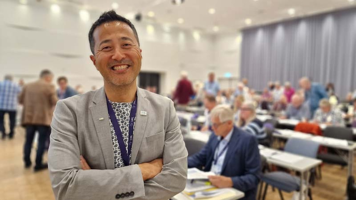 Magne Wang Fredriksen på LHLs landsmøte