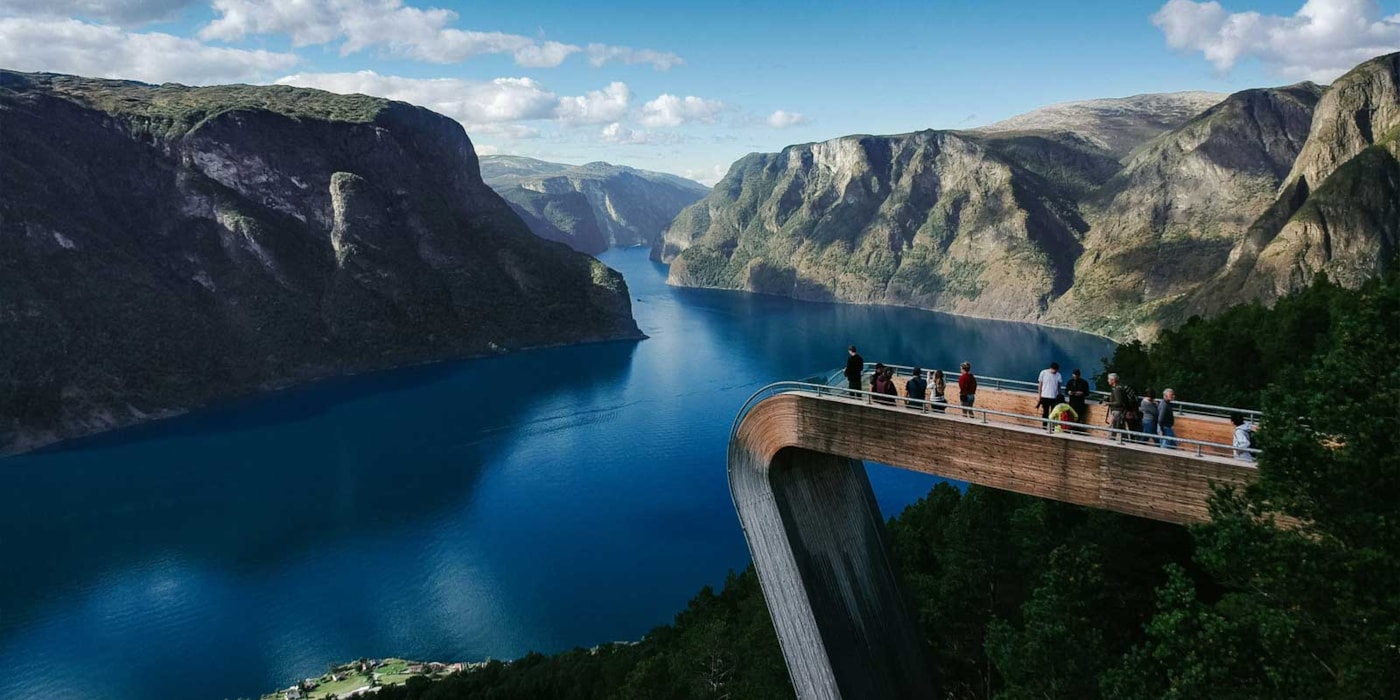 Bilde fra Vestland, Aurland, Stegastein