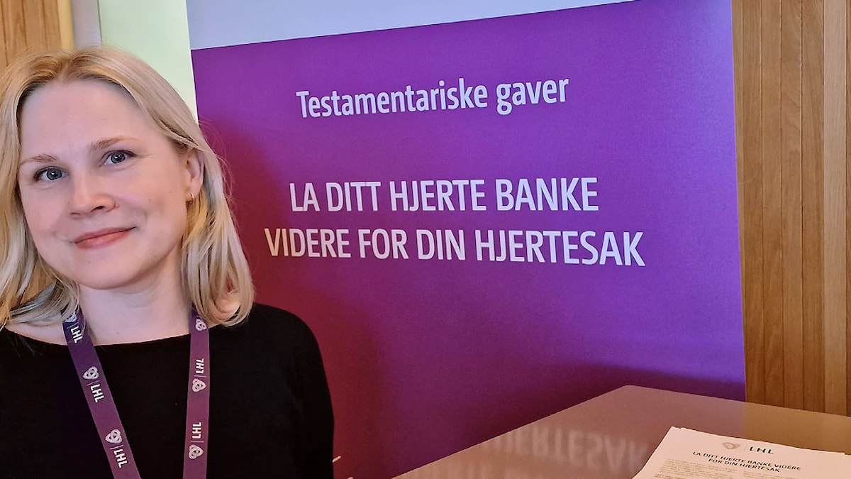 Ragnhild Eidsgaard Akre Aas, rådgiver og ansvarlig for testamentariske gaver i LHL